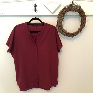 Banana Republic Button Front Blouse